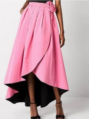 Johnny Wujek for JC Penny Prom Collection Reversible Pink and Black Skirt